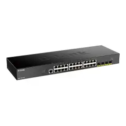 D-Link DGS 1250-28X - Commutateur - L3 Lite - intelligent - 24 x 10 - 100 - 1000 + 4 x 10 Gigabit SF... (DGS-1250-28X/E)_2